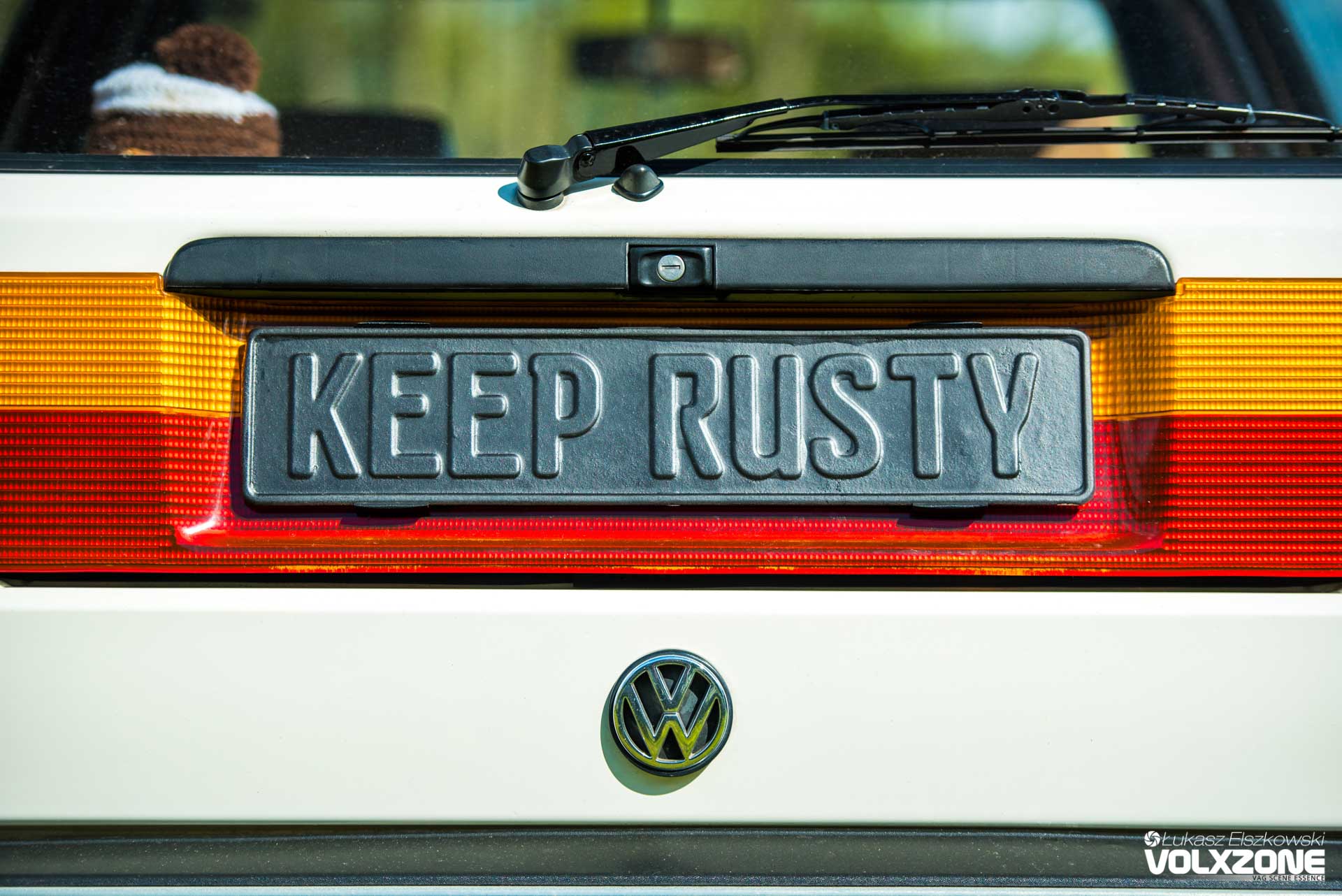 VW Golf Mk2 Static KeeP RusTy