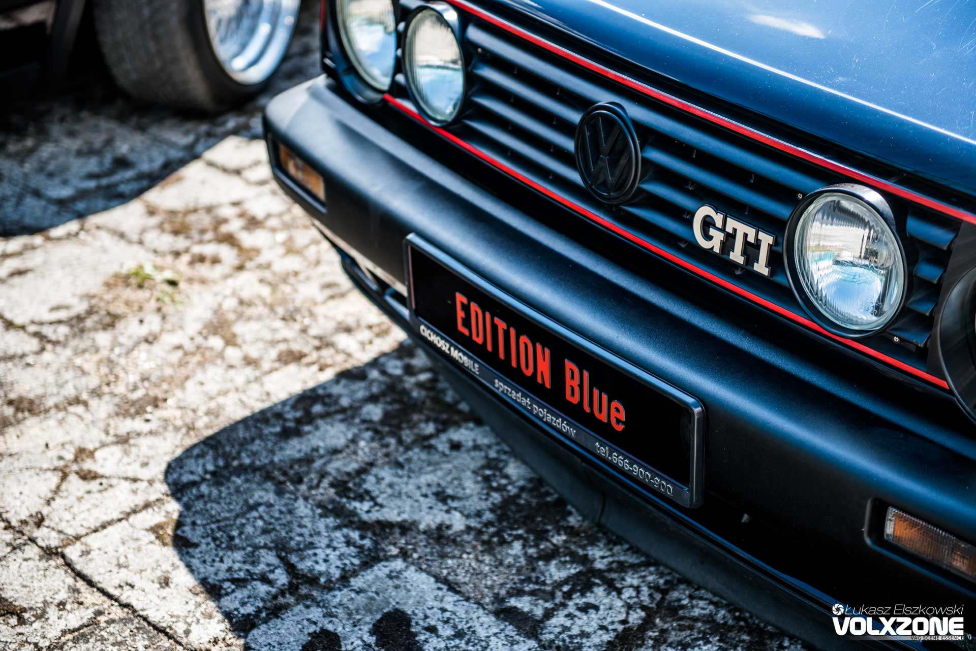 VW Golf MK2 Edition Blue Edition One